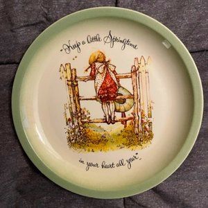 Holly Hobbie Springtime Plate - Collectible